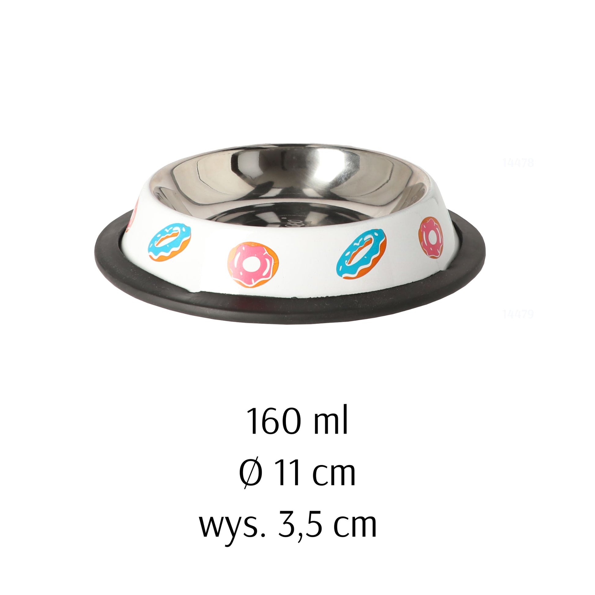Miska metalowa Donuty