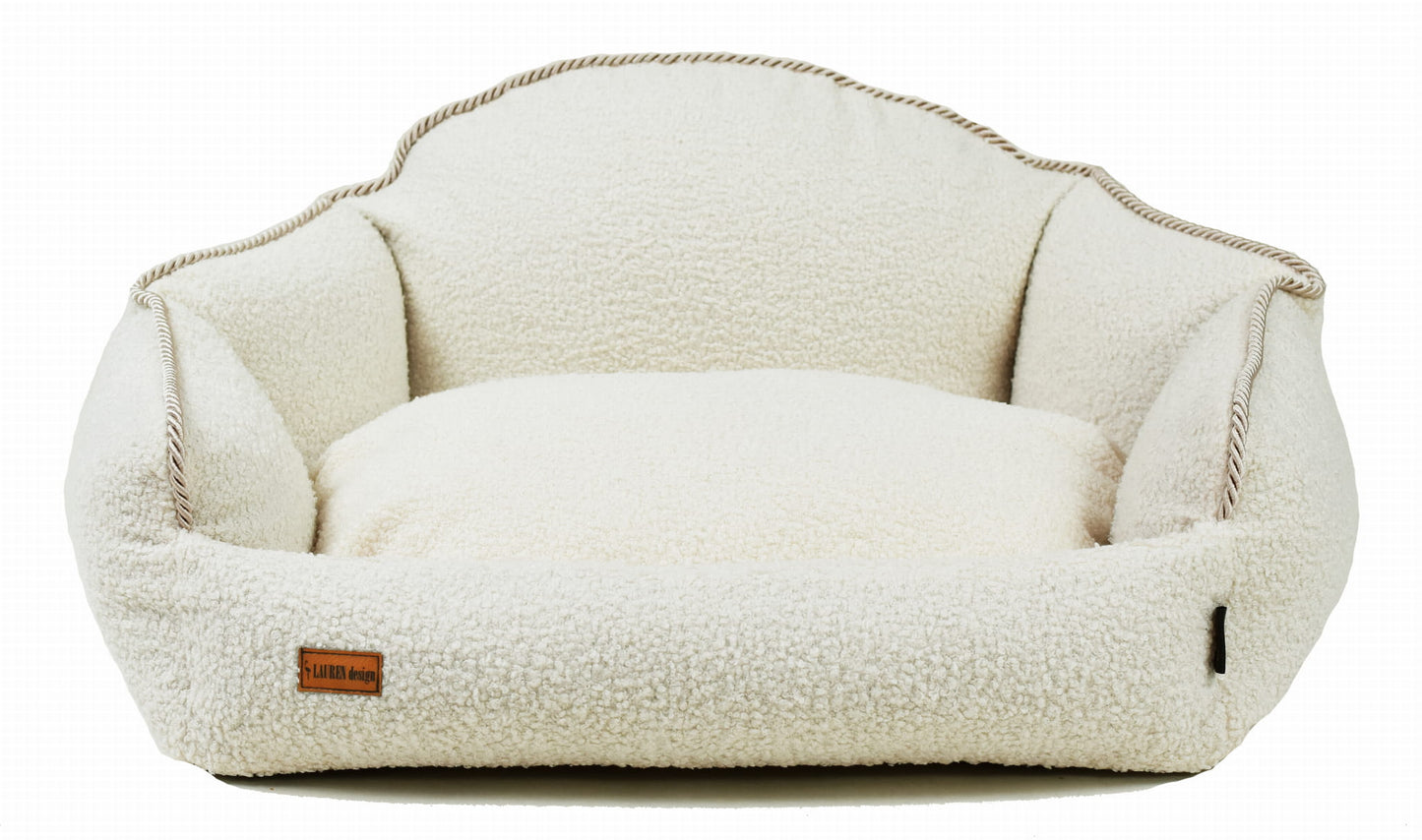 Kanapa Charlotte Kremowy boucle